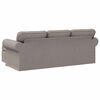 vidaXL Canap&eacute; 180cm Taupe M&eacute;tал