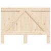 vidaXL T&ecirc;te de lit 140x104 cm bois massif de pin