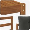 vidaXL Ensemble de canap&eacute;s d'ext&eacute;rieur 7 pcs Naturel et Anthracite