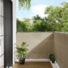 vidaXL &Eacute;cran de balcon beige 120x1000 cm 100% polyester oxford
