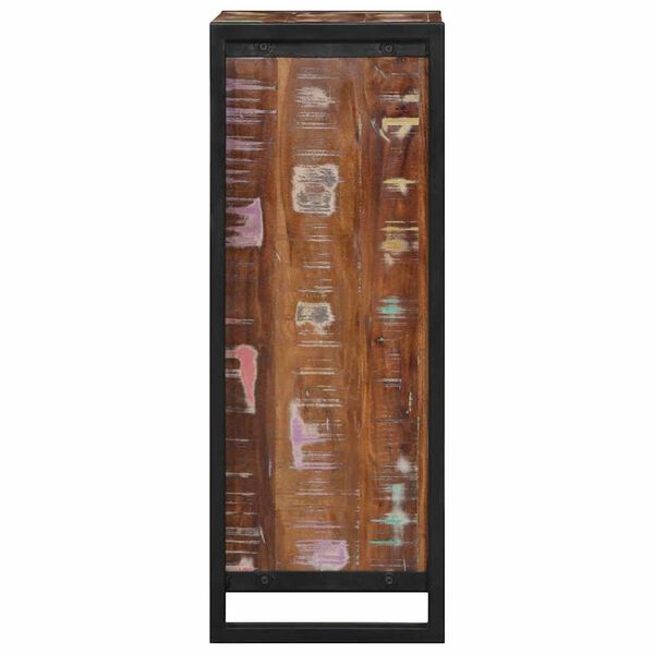 vidaXL Table de chevet 40x30x80 cm bois massif de récupération