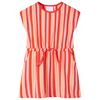 Robe pour enfants avec cordon rose et rouge 116