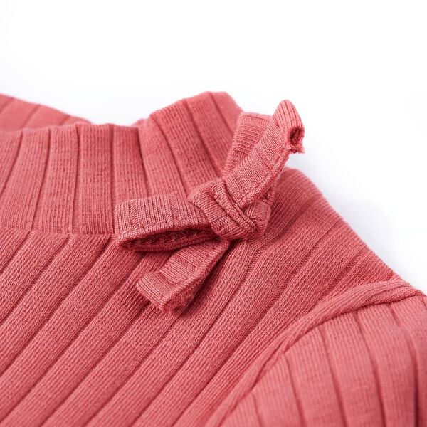 T-shirt enfants à manches longues rose vieux 104