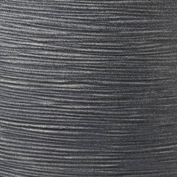 Capi Pot &agrave; fleurs Waste Rib 43x41 cm Gris