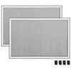 vidaXL Moustiquaire extensible pour fen&ecirc;tres Blanc (100-193)x75 cm