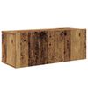 vidaXL Ensemble meuble TV 4 pcs Bois Ancien Bois d'ing&eacute;nierie