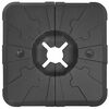 vidaXL Ensemble de base pour parapluie 2 pcs Noir 88.5 x 88.5 x 12 cm