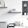 vidaXL &Eacute;tag&egrave;re murale flottante gris 50x23x3,8 cm MDF