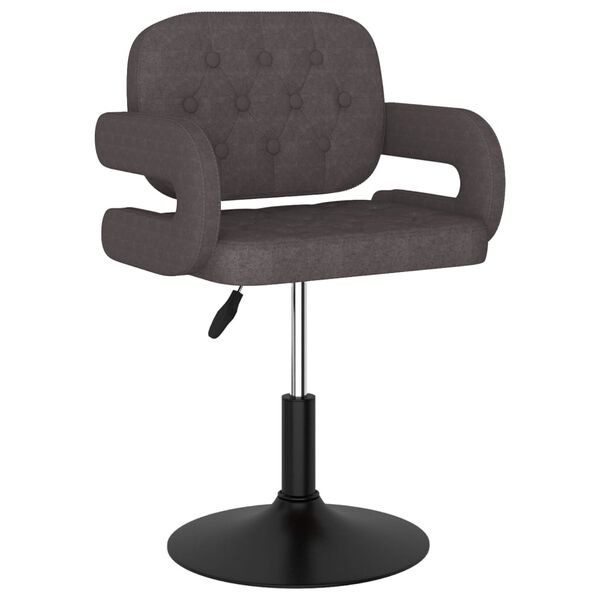 vidaXL Tabouret de bar Taupe Tissu