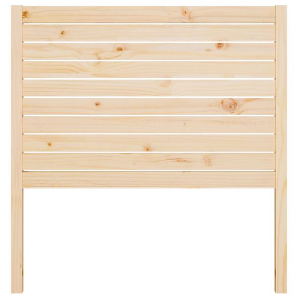vidaXL T&ecirc;te de lit 106x4x100 cm Bois massif de pin