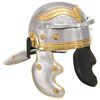 vidaXL Casque de soldat romain antique pour GN Argent&eacute; Acier