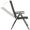 vidaXL Ensemble &agrave; manger de jardin 9 pcs aluminium anthracite