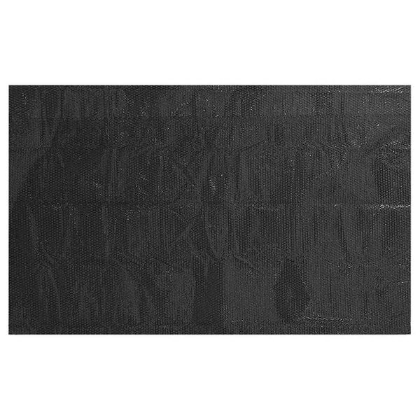 vidaXL Couverture de piscine Noir 600 x 300 cm PE