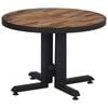 vidaXL Table basse ronde &Oslash;55x40 cm teck de r&eacute;cup&eacute;ration massif