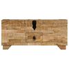 vidaXL Table basse Bois de manguier massif 80x40x35 cm