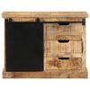 vidaXL Buffet 80x30x60 cm Bois de manguier solide