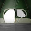 vidaXL Tente familiale &agrave; d&ocirc;me 6 personnes vert imperm&eacute;able