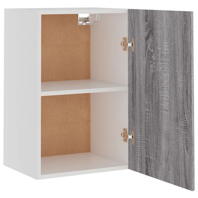 vidaXL Armoire suspendue Sonoma gris 39,5x31x60 cm Bois d'ingénierie