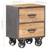 vidaXL Table de chevet 40x30x51 cm Bois de r&eacute;cup&eacute;ration solide