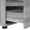 vidaXL Meuble TV Gris Sonoma 100 x 48 x 43 cm Bois d'ing&eacute;nierie