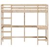vidaXL Lit superpos&eacute; sans matelas 75x190 cm bois de pin massif
