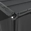 vidaXL Tonnelle avec parois en filet anthracite 4x3 m acier