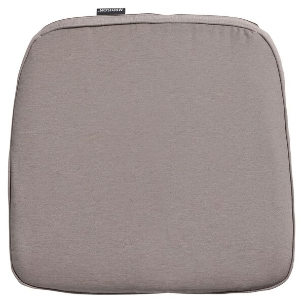 Madison Coussin de si&egrave;ge pour chaise de jardin en osier Panama taupe