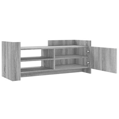 vidaXL Meuble TV Sonoma gris 100x35x40 cm Bois d'ingénierie