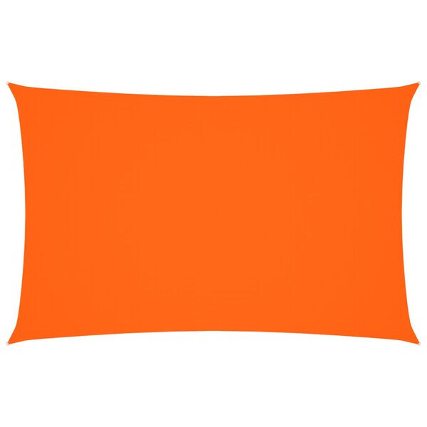 vidaXL Voile de parasol tissu oxford rectangulaire 2,5x5 m orange