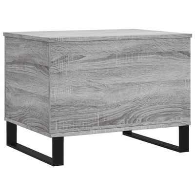 vidaXL Table basse Sonoma gris 60x44,5x45 cm Bois d'ingénierie