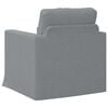vidaXL Canap&eacute; Gris clair