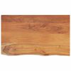 vidaXL Comptoir de salle de bain 110x60x3,8 cm rectangulaire acacia