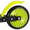 XQ Max Trottinette pliable avec frein &agrave; pied Noir et vert citron