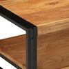 vidaXL Table basse 70x50x38 cm bois massif acacia