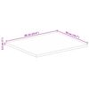 vidaXL Dessus de table 60x50x2,5 cm rectangulaire bois massif r&eacute;cup&eacute;r&eacute;