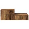 vidaXL Armoire de rangement 2 pcs Bois ancien 108 x 41 x 40 cm