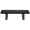 vidaXL Meuble de salle de bain Noir 60x40x16,3 cm