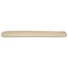 vidaXL Set de coussins de palette 2 pcs Beige 200 x 40 x 8 cm