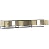 vidaXL Meuble TV ch&ecirc;ne sonoma 240x35x41 cm bois d'ing&eacute;nierie