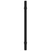 vidaXL Poign&eacute;es d'armoire 20 pcs noir 160 mm acier inoxydable