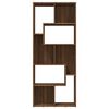 vidaXL Biblioth&egrave;que Ch&ecirc;ne marron 67x24x161 cm Bois d'ing&eacute;nierie