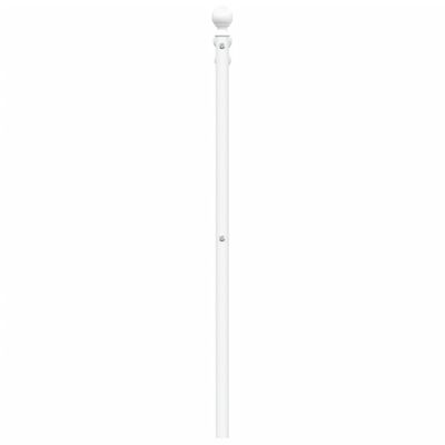 vidaXL Tête de lit métal blanc 75 cm