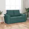 vidaXL Canap&eacute;-Lit 60cm Vert fonc&eacute; tissu