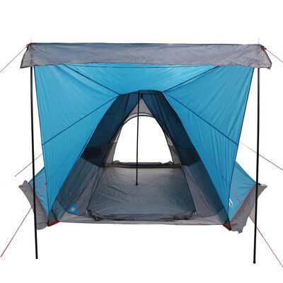 vidaXL Tente familiale tipi 6 personnes bleu imperméable