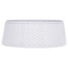 vidaXL Jupe de sapin de No&euml;l Blanc &Oslash;54x19,5 cm