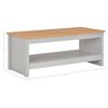 vidaXL Table basse Gris 105x47x42 cm