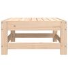 vidaXL Repose-pied de jardin bois de pin massif