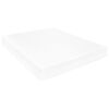 vidaXL Lit avec matelas et &eacute;clairage USB Gris fonc&eacute; Tissu 90x200 cm