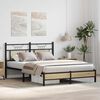 vidaXL Cadre de lit sans matelas ch&ecirc;ne sonoma 150x200 cm