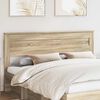 vidaXL T&ecirc;te de lit Ch&ecirc;ne Sonoma 180 cm Bois d'ing&eacute;nierie